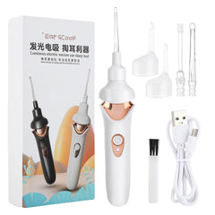Kid Electric Ear Cordless Safe Vibration Painless Vacuum Ear Wax Pick - VirtuousWares:Global