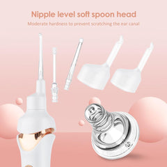 Kid Electric Ear Cordless Safe Vibration Painless Vacuum Ear Wax Pick - VirtuousWares:Global