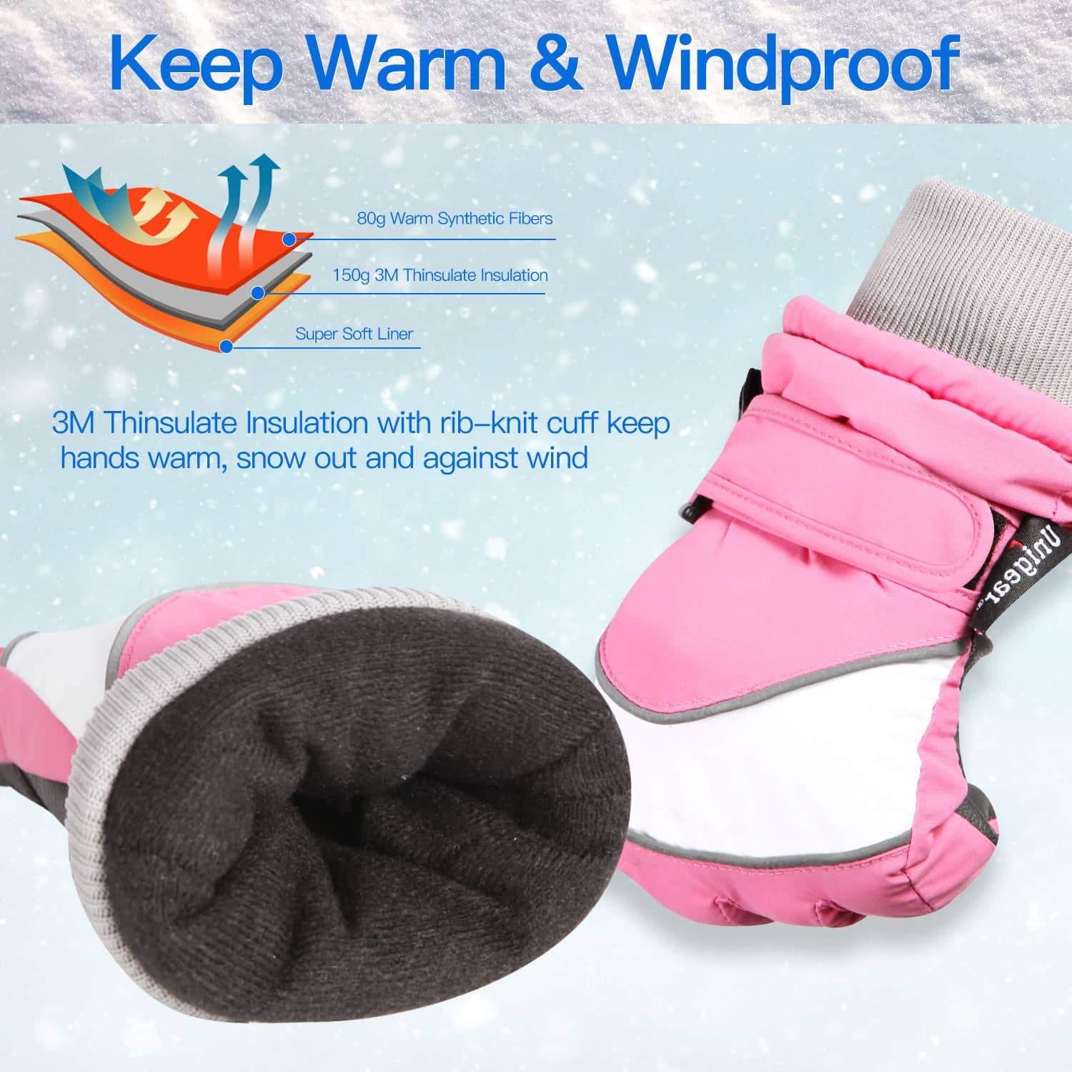 Kid Winter Ski Gloves S4 - VirtuousWares:Global