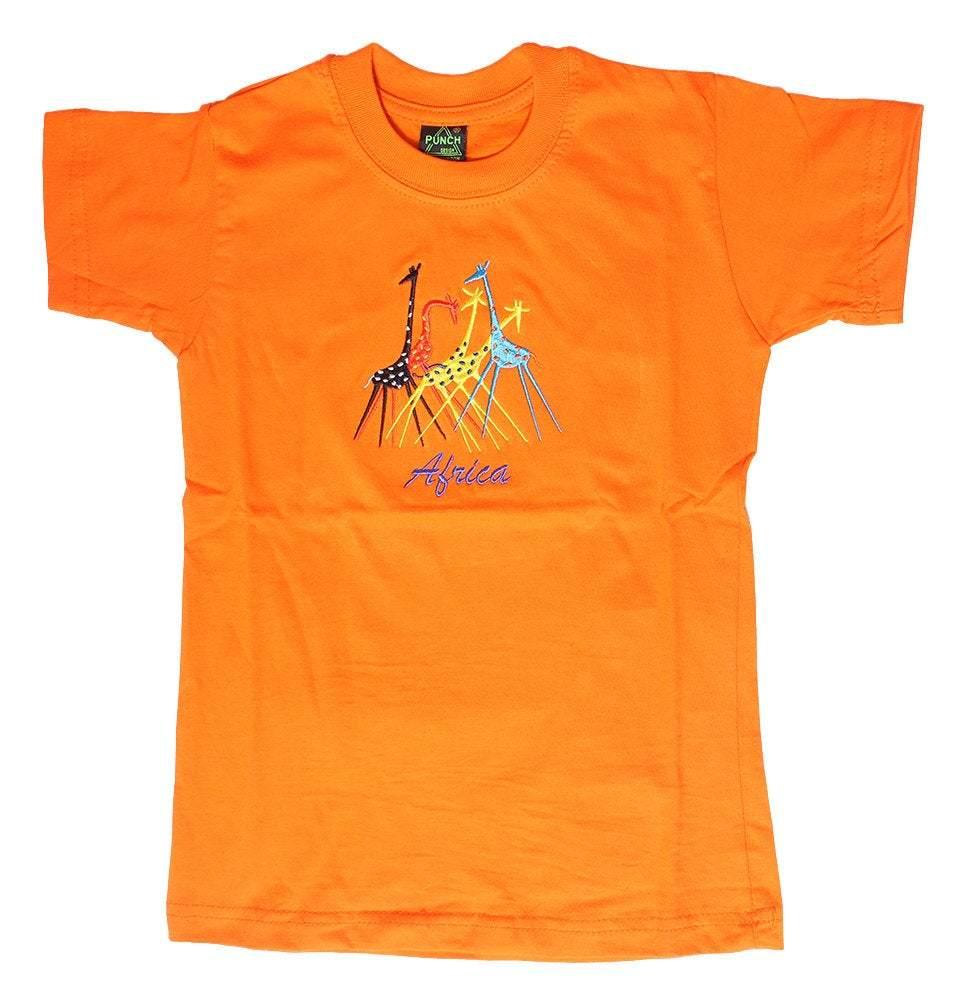 Kids' Embroidered Casual T-Shirt, African Children wear - VirtuousWares:Global