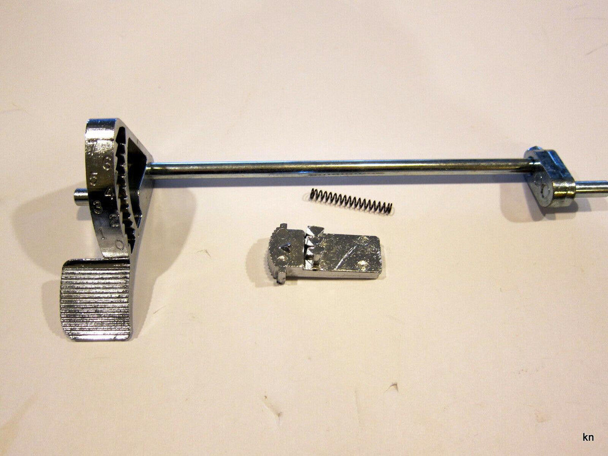 Kirby 505/515 front wheel shaft. (front axle) and ratchet with spring. - VirtuousWares:Global