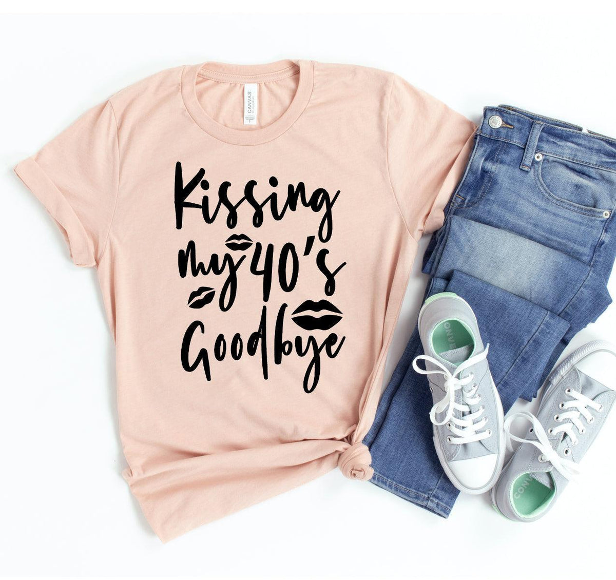 Kissing My 40's Good Bye T-shirt - VirtuousWares:Global