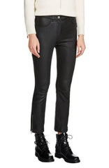 Koza Leathers Women's Real Lambskin Leather Capri Pant WP016 - VirtuousWares:Global