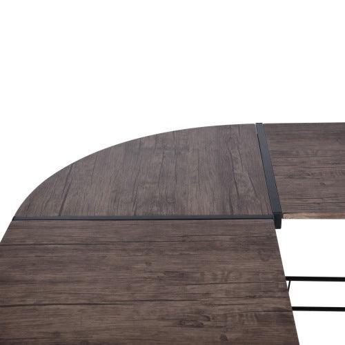 L-Shaped Desk Modern Compute Corner Desk Home Office Gaming Desk - VirtuousWares:Global