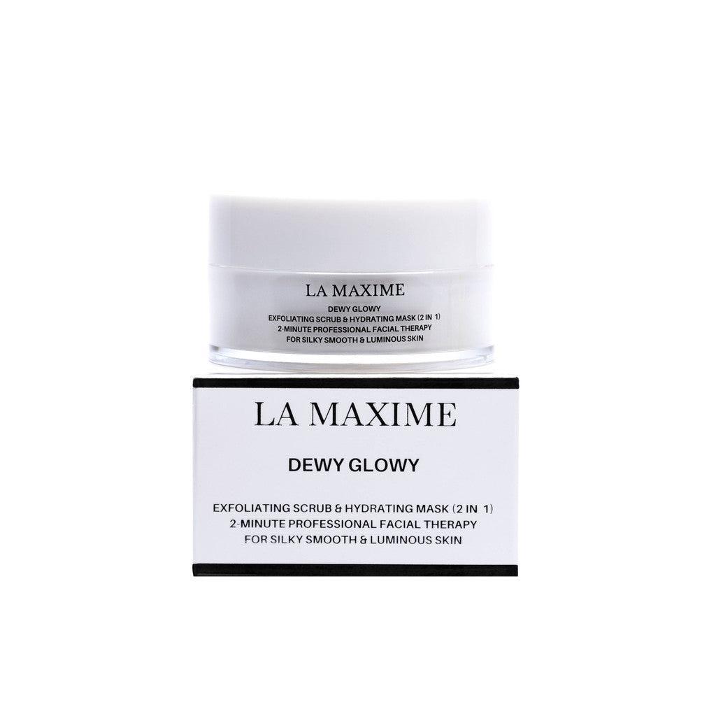 La Maxime Dewy Glowy Exfoliating Scrub & Hydrating Mask -Smooth and - VirtuousWares:Global