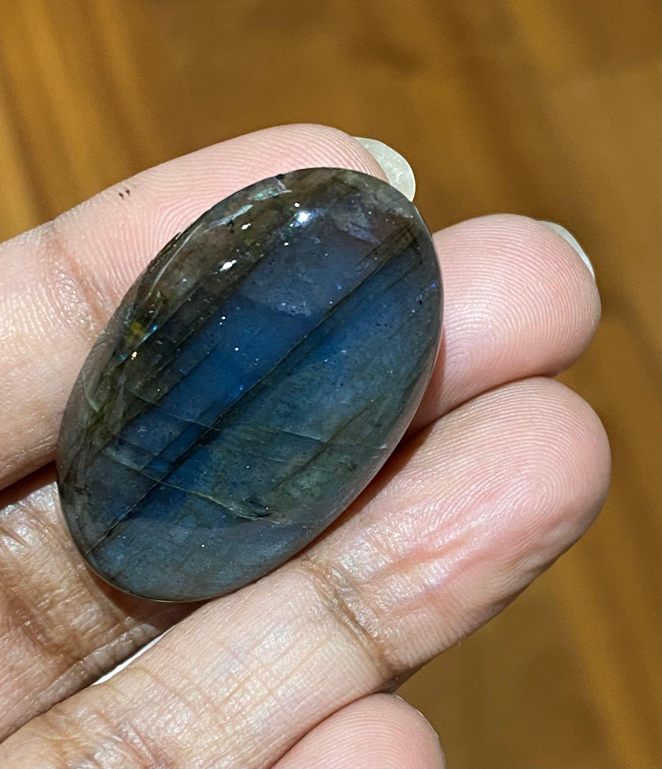 Labradorite Cabochon, Natural Gemstone Cabochon, Labradorite , Wire - VirtuousWares:Global