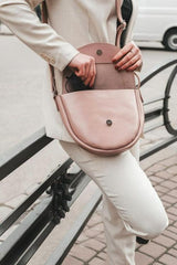 Ladies Leather Bag, Small Leather Pouch, Little Crossbody Bag - VirtuousWares:Global