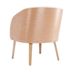 Lamb-hair Acent Chair Upholstered Living Room Chair Bedroom Chair - VirtuousWares:Global