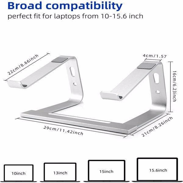 Laptop Stand Computer Stand for Laptop Aluminium Laptop Riser - VirtuousWares:Global