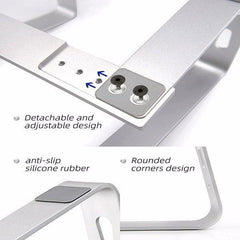 Laptop Stand Computer Stand for Laptop Aluminium Laptop Riser - VirtuousWares:Global