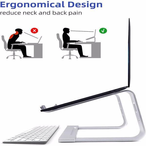 Laptop Stand Computer Stand for Laptop Aluminium Laptop Riser - VirtuousWares:Global