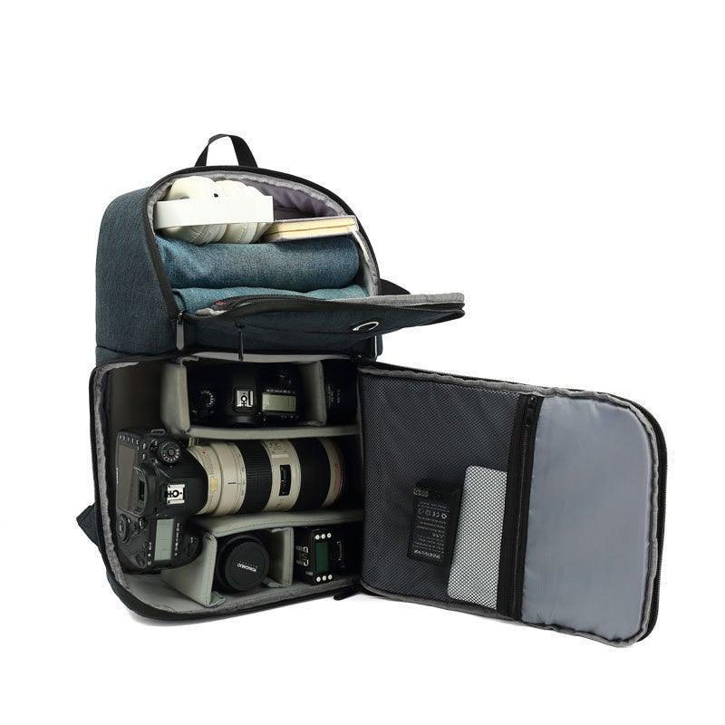 Large-capacity Multifunctional Waterproof Camera Backpack - VirtuousWares:Global