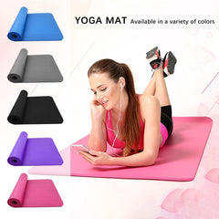 Large Size Slip Yoga Fitness Mat - VirtuousWares:Global