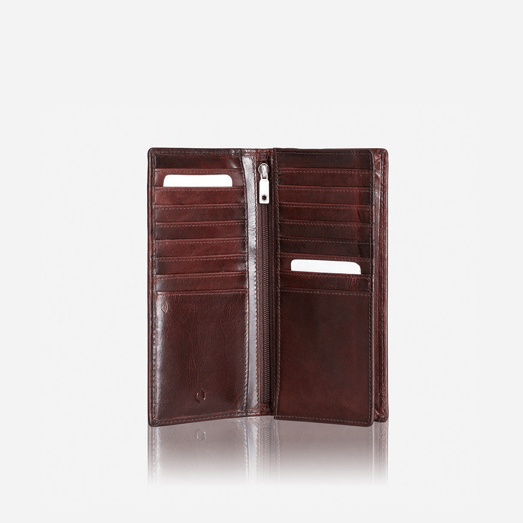 Large Travel And Mobile Wallet, Coffee - VirtuousWares:Global