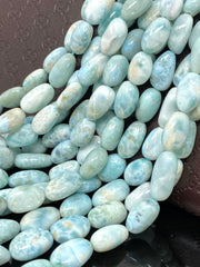 Larimar Beads, Gemstone Beads, Genuine Dominican Republic Larimar - VirtuousWares:Global