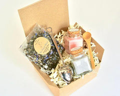 Lavender Earl Grey Tea & Sugar Gift Set, Lavender - VirtuousWares:Global