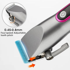 LCD Digital Display Hair Clipper Set Professional Electric Hair - VirtuousWares:Global