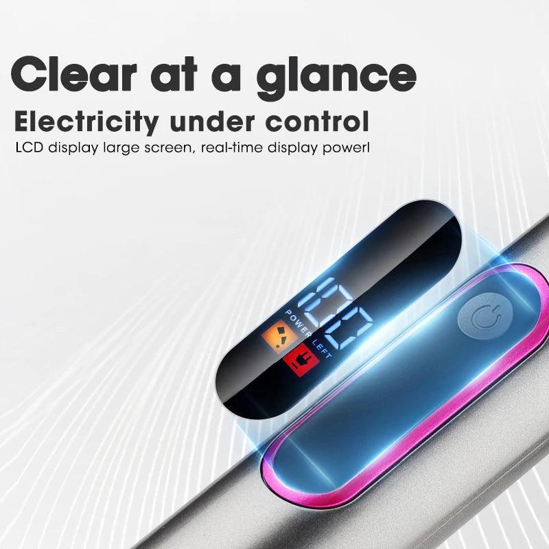 LCD Digital Display Hair Clipper Set Professional Electric Hair - VirtuousWares:Global