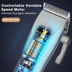 LCD Digital Display Hair Clipper Set Professional Electric Hair - VirtuousWares:Global