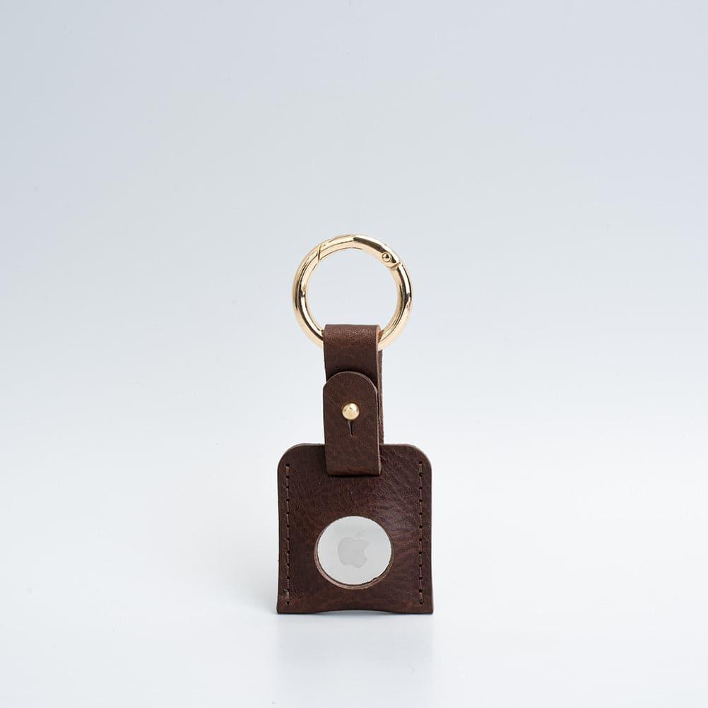 Leather airtag keychain - VirtuousWares:Global