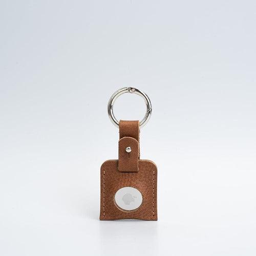 Leather airtag keychain - VirtuousWares:Global