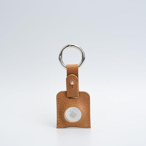 Leather airtag keychain - VirtuousWares:Global