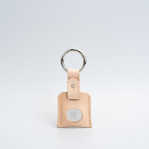Leather airtag keychain - VirtuousWares:Global