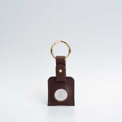 Leather airtag keychain - VirtuousWares:Global