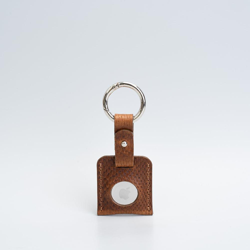 Leather airtag keychain - VirtuousWares:Global