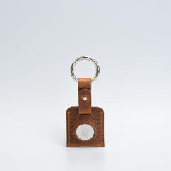 Leather airtag keychain - VirtuousWares:Global