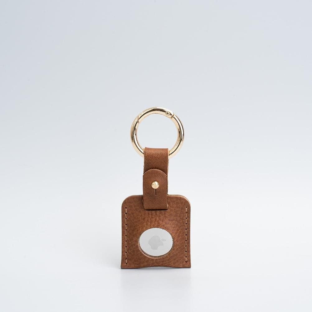 Leather airtag keychain - VirtuousWares:Global