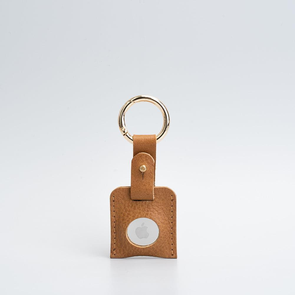 Leather airtag keychain - VirtuousWares:Global