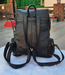 Leather Backpack – Handmade 15.5 Inch Unisex Backpack. - VirtuousWares:Global
