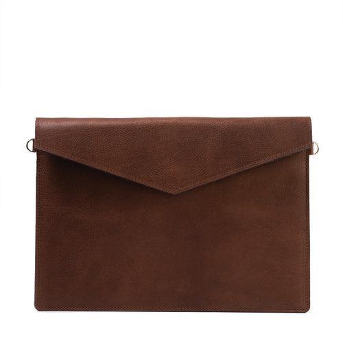 Leather Bag with adjustable strap for MacBook - VirtuousWares:Global