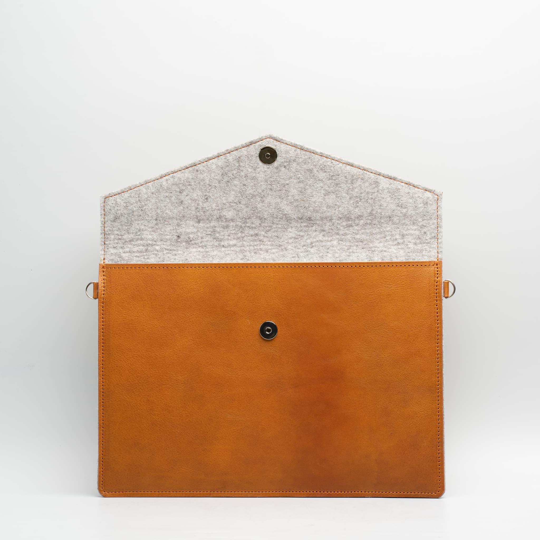 Leather Bag with adjustable strap for MacBook - VirtuousWares:Global