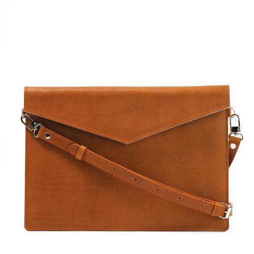 Leather Bag with adjustable strap for MacBook - VirtuousWares:Global