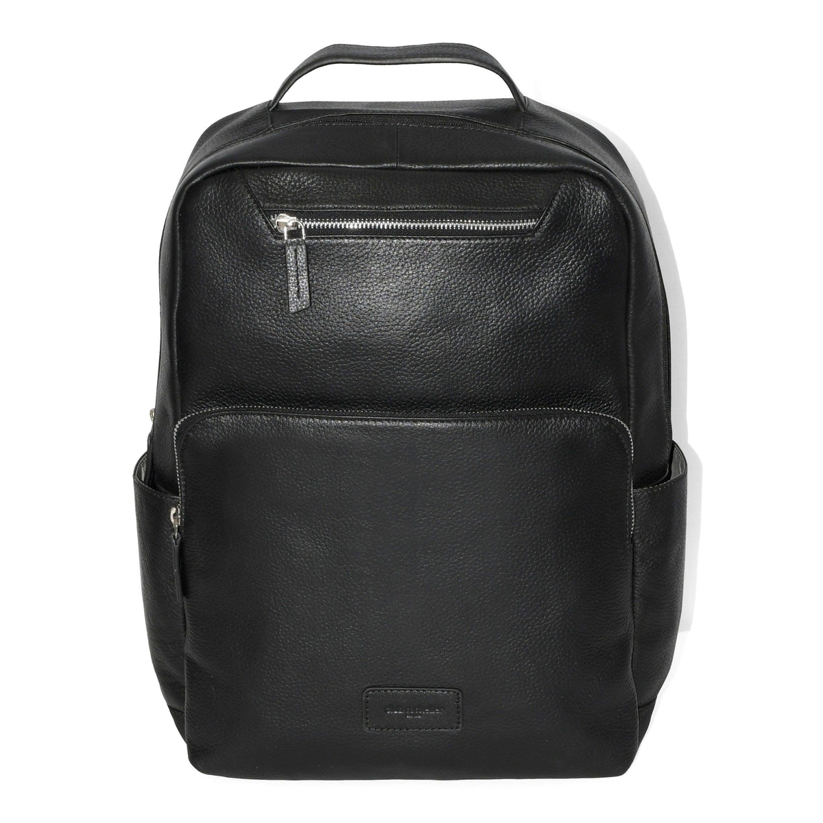 Leather Dual Front Organizer Backpack - VirtuousWares:Global