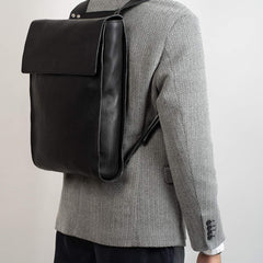 Leather laptop backpack - The Minimalist - VirtuousWares:Global