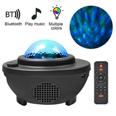 LED Bluetooth Speaker Night Light Galaxy Starry Night Lamp - VirtuousWares:Global