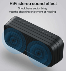 LED Display Alarm Clock Wireless Bluetooth Speakers - VirtuousWares:Global