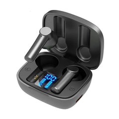 LED Display Earbuds Wireless Bluetooth Earphones Stereo Headsets - VirtuousWares:Global
