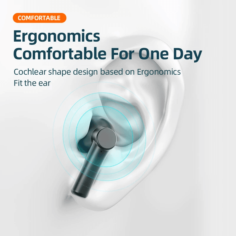 LED Display Earbuds Wireless Bluetooth Earphones Stereo Headsets - VirtuousWares:Global