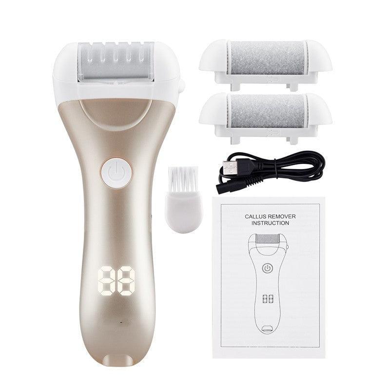 LED Display Electric Pedicure Foot Grinder Callus Remover Heel Dead - VirtuousWares:Global