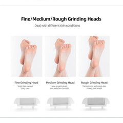 LED Display Electric Pedicure Foot Grinder Callus Remover Heel Dead - VirtuousWares:Global