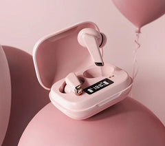 LED Display Tap Control True Wireless Earphones Bluetooth Earbuds - VirtuousWares:Global