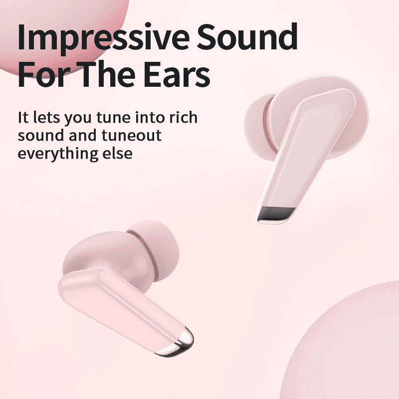 LED Display Tap Control True Wireless Earphones Bluetooth Earbuds - VirtuousWares:Global