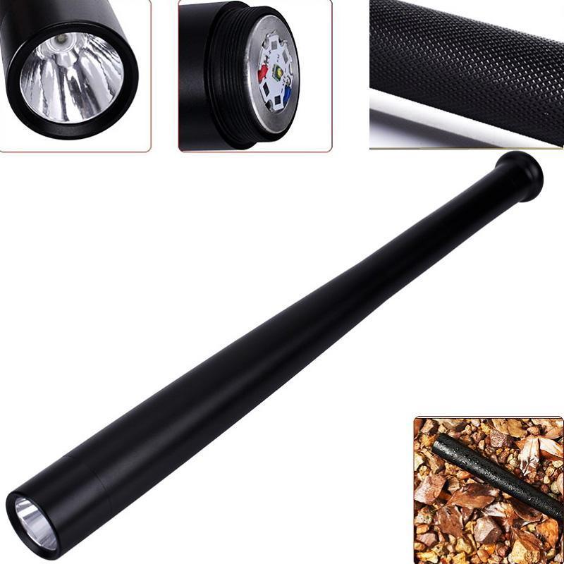 LED Flashlight T6 Rechargeable Multi-function Security Mace Hard - VirtuousWares:Global