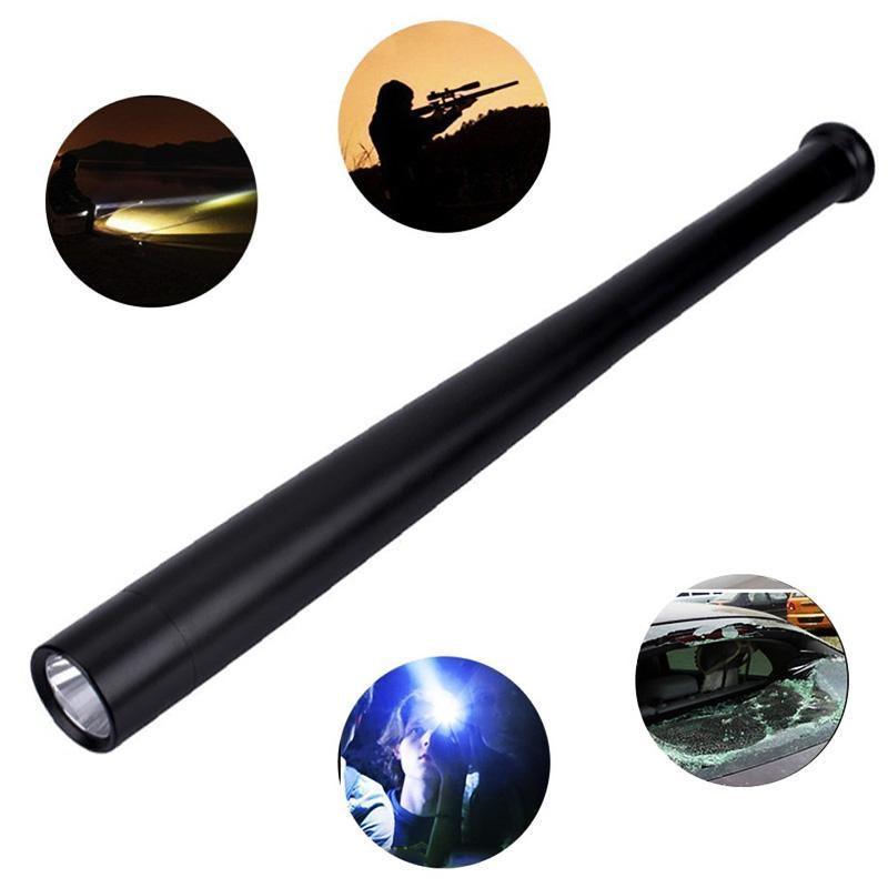 LED Flashlight T6 Rechargeable Multi-function Security Mace Hard - VirtuousWares:Global