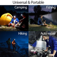 LED Headlamp Flashlight Tactical Brightest Light Camping Hunting - VirtuousWares:Global