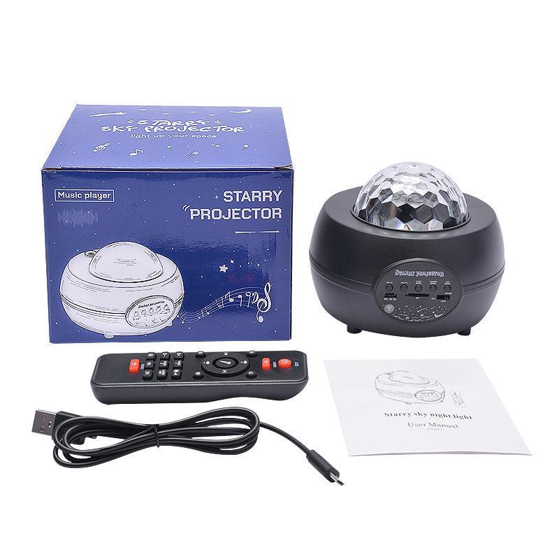 LED Night Light Starry Sky Projector with Bluetooth Wireless Speaker - VirtuousWares:Global